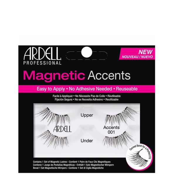 Ardell Magnetic Lash Natural Accents 001 False Eyelashes -magneettiripset