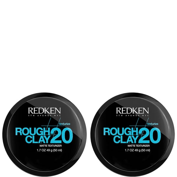 Redken Styling – Rough Clay Duo (2 x 50 ml)