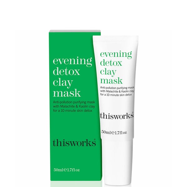 this works Evening Detox Clay Mask 50ml