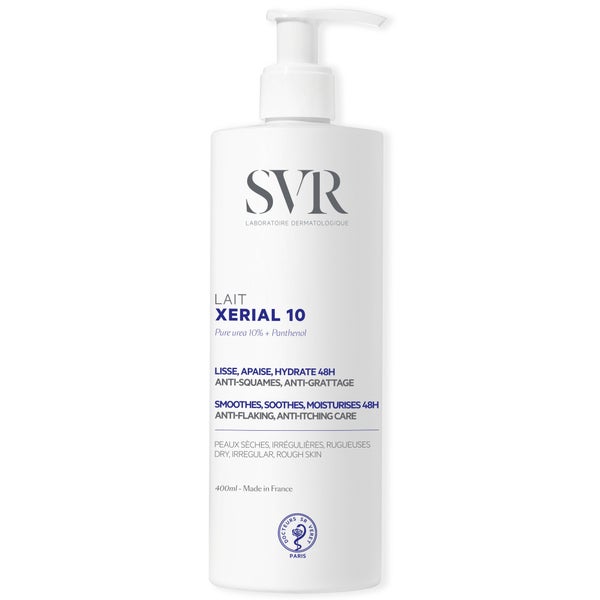 SVR Xerial 10 Body Lotion สำหรับภาวะขาดน้ำอย่างยิ่ง + ผิวลอก - 400ml