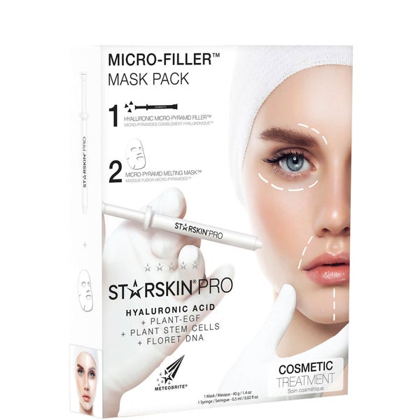 Набор средств для омоложения кожи и заполнения морщин STARSKIN Pro Micro Filler Mask Pack