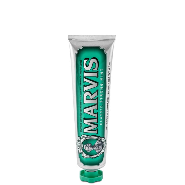 Dentifrice Marvis 85 ml – Classic Strong Mint (menthe forte classique)
