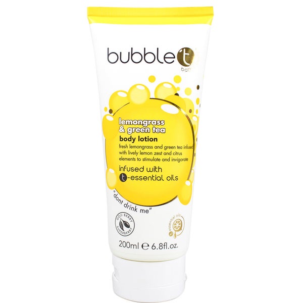 Bubble T 檸檬草與綠茶身體乳（200ml）