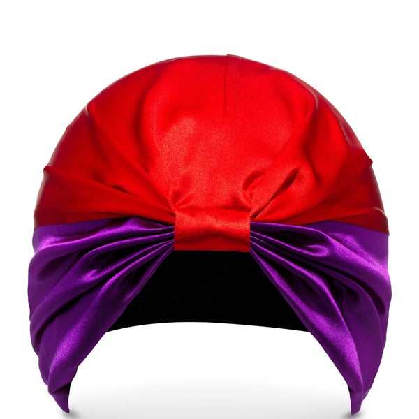 SILKE Hair Wrap The Dita - Purple and Red