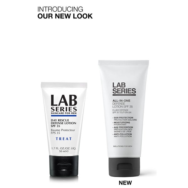 Lab Series Skincare for Men Day Rescue Defense Lotion balsam naprawczy z filtrem przeciwsłonecznym SPF 35 50 ml