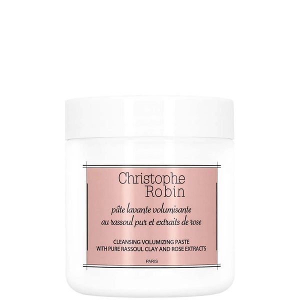 Christophe Robin Cleansing Volumizing Paste with Pure Rassoul Clay and Rose Extracts 75ml