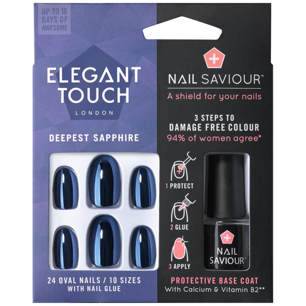 Nail Saviour Elegant Touch – Deepest Sapphire
