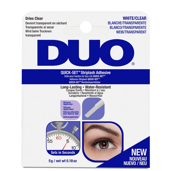 Adhesivo rápido para pestañas postizas de DUO 5 g - Claro