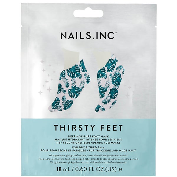 nails inc. Thirsty Feet Super Hydrating Foot Mask 14ml