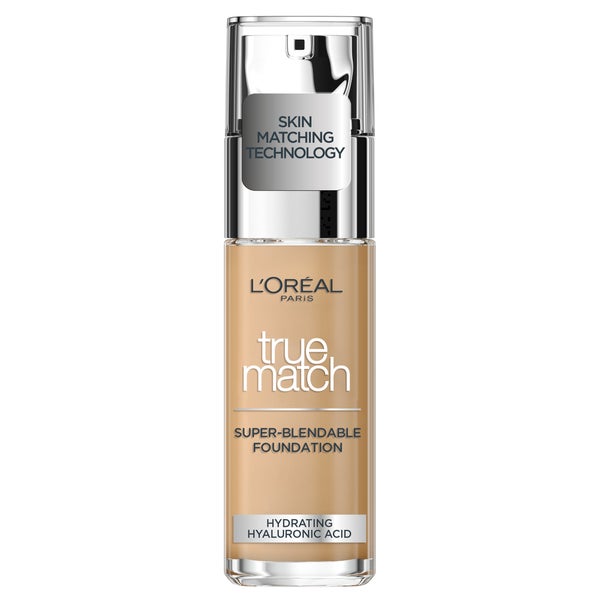 L'Oréal Paris True Match Liquid Foundation with SPF and Hyaluronic Acid - 3N Creamy Beige