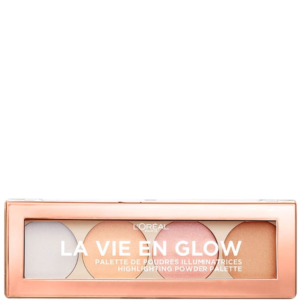 L'Oréal Paris La Vie En Glow Highlighting Powder Palette - Cool Glow 10 g