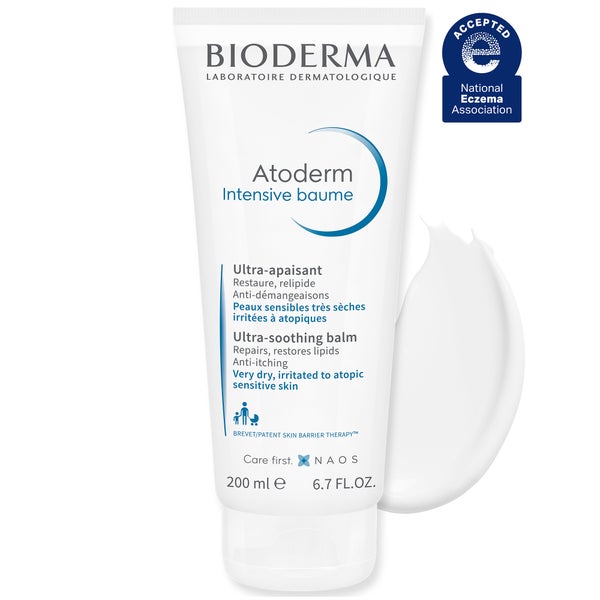 BIODERMA Atoderm Intensive Baume Barrier Replenishing Moisturiser for Dry Skin 200ml