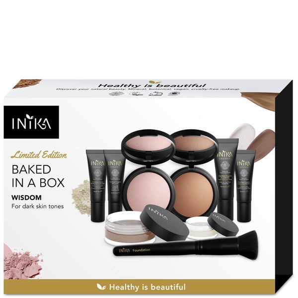 INIKA Baked in a Box zestaw kosmetyków – Wisdom