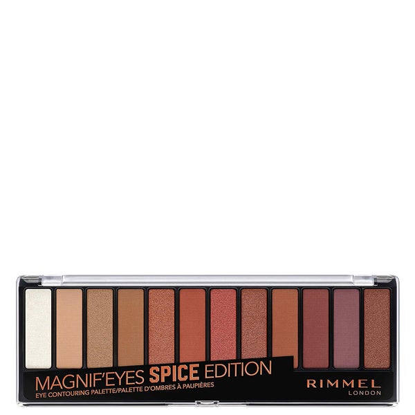 Rimmel Magnif'eyes 12 Pan Shade Palette 14g - Spice