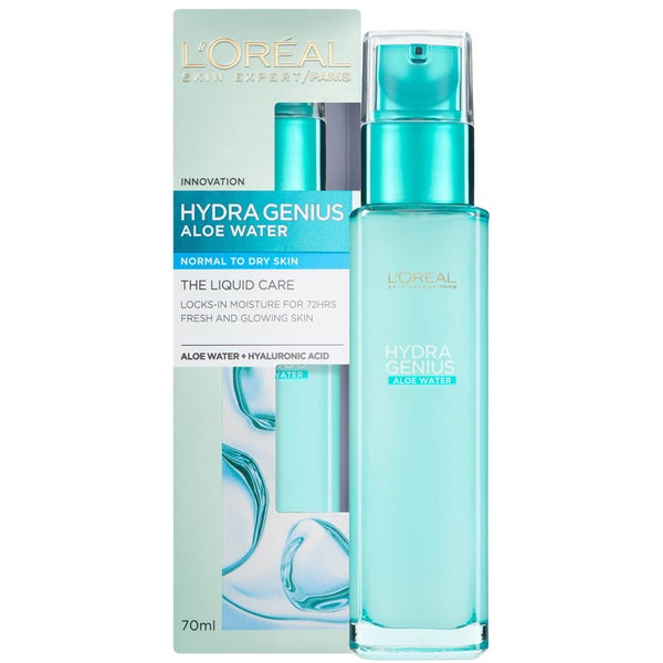 Crema hidratante líquida Hydra Genius para piel normal a seca de L'Oréal Paris 70 ml