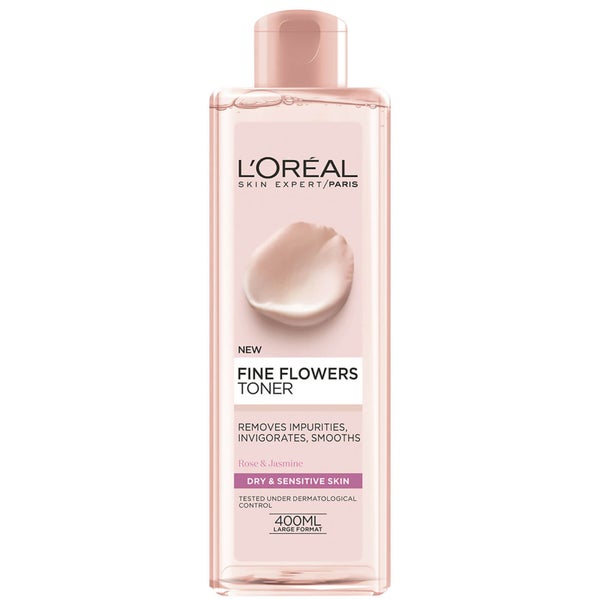 L'Oréal Paris Fine Flowers Cleansing Toner 400ml