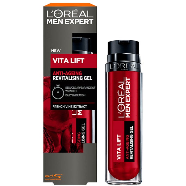 Gel hidratante antiarrugas Vita Lift de L’Oréal Paris Men Expert 50 ml