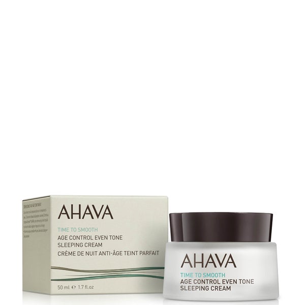 AHAVA Age Control Even Tone Sleeping Cream przeciwstarzeniowy rozświetlający krem na noc 50 ml