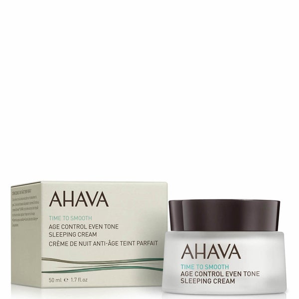 AHAVA Age Control Even Tone Sleeping Cream przeciwstarzeniowy rozświetlający krem na noc 50 ml
