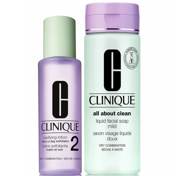 Clinique Glow-Getter Duo Exclusive mydło i tonik do twarzy 2 x 200 ml (zestaw)
