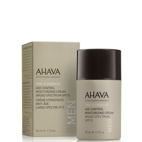 AHAVA Men Age Control Moisturizing Cream SPF 15 krem nawilżający dla mężczyzn z filtrem SPF 15 50 ml