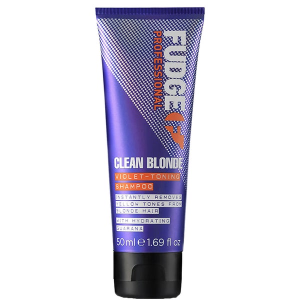 Fudge Clean Blonde Shampoo oczyszczający szampon do jasnych włosów 50 ml