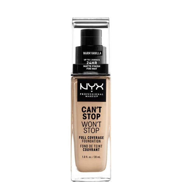 NYX Professional Makeup Can't Stop Won't Stop 24 Hour Foundation - Warm Vanilla