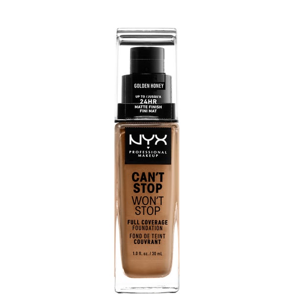 NYX Professional Makeup Can't Stop Won't Stop 24 Hour Foundation - Golden Honey