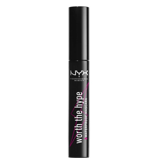 NYX Professional Makeup 專業後台百變玩味 極致濃黑纖長睫毛膏(防水版) - 黑