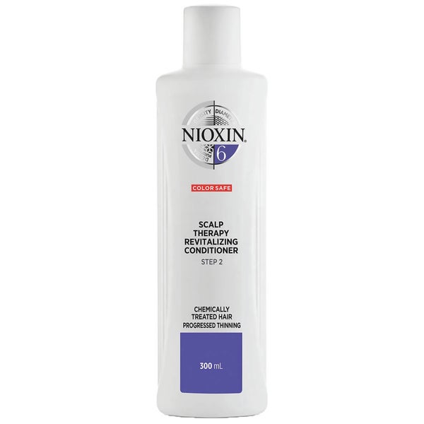 Balsam revitalizant NIOXIN 3-Part System 6 Scalp Therapy pentru părul tratat chimic cu semne de subțiere progresivă 300 ml