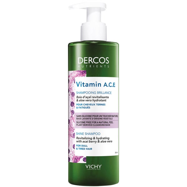 Shampoo com Vitamina A.C.E. e Nutrientes Dercos da Vichy 250 ml