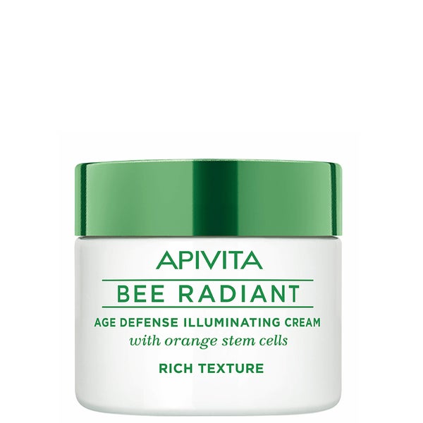 APIVITA Bee Radiant Age Defense Illuminating Cream krem rozświetlający – Rich Texture 50 ml