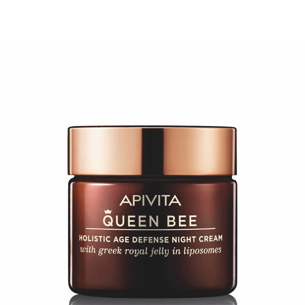 Crema de noche antienvejecimiento holística Queen Bee de APIVITA 50 ml