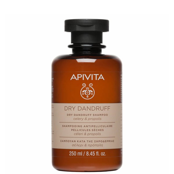 Champú anticaspa seca para el cuidado holístico del cabello de APIVITA - apio y propóleo 250 ml