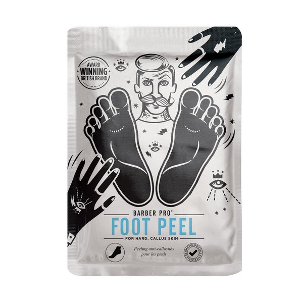 BARBER PRO Foot Peel Treatment -kuorintasukat (1 pari)