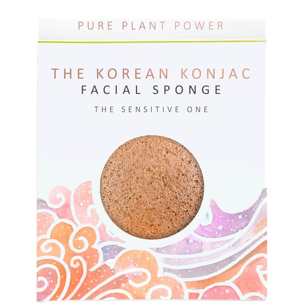 The Konjac Sponge Company ザ・エレメンツ エアー フェイシャルスポンジ - カーミング カモミール/ピンククレイ 30g