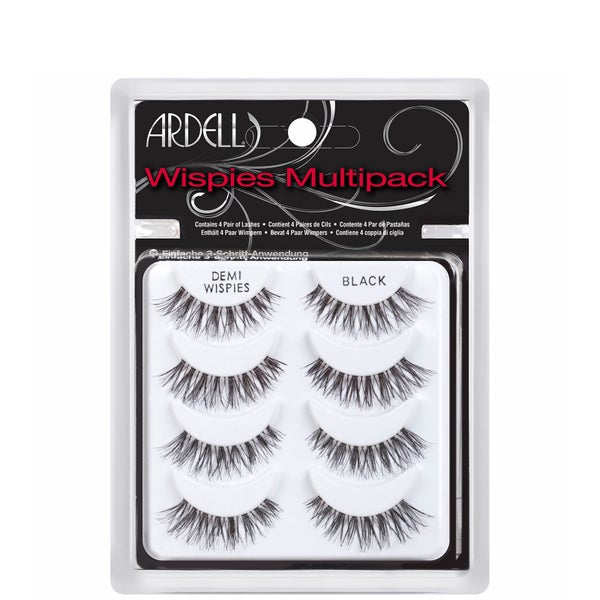 Ardell Demi Wispies ciglia finte effetto naturale confezione multipla da 4