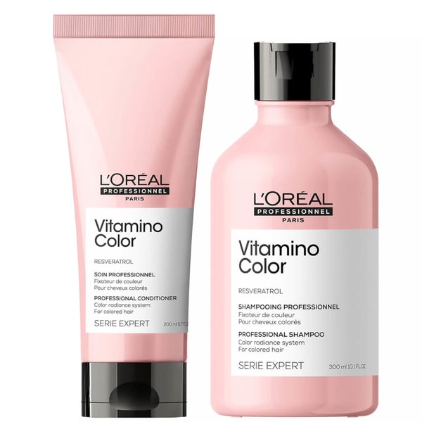 Dúo de champú y acondicionador Vitamino Color Serie Expert de L'Oréal Professionnel