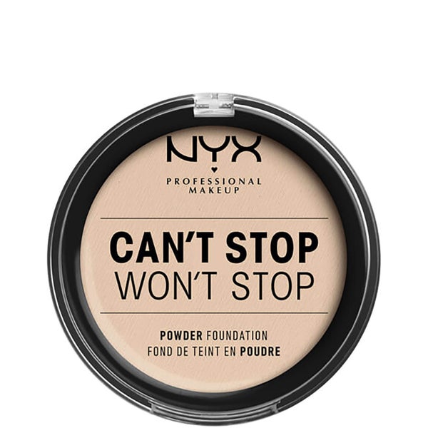 NYX Professional Makeup Can't Stop Won't Stop Powder Foundation (Various Shades)