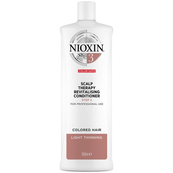 NIOXIN 3-częściowy System 3 Scalp Therapy Odżywka rewitalizująca do włosów farbowanych z lekkim przerzedzeniem 1000 ml