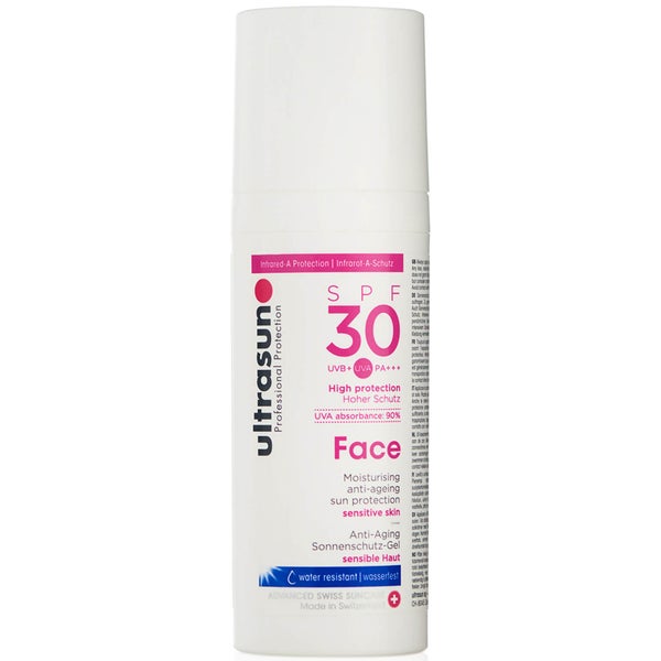 لوشن الوجه المضاد للشيخوخة من Ultrasun بعامل الوقاية من الشمس 30 بحجم 50 مل