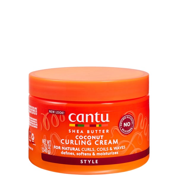 Крем для вьющихся волос Cantu Shea Butter for Natural Hair Coconut Curling Cream, 340 г