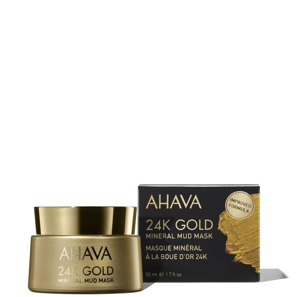 AHAVA 24K 黃金礦物泥面膜 50ml