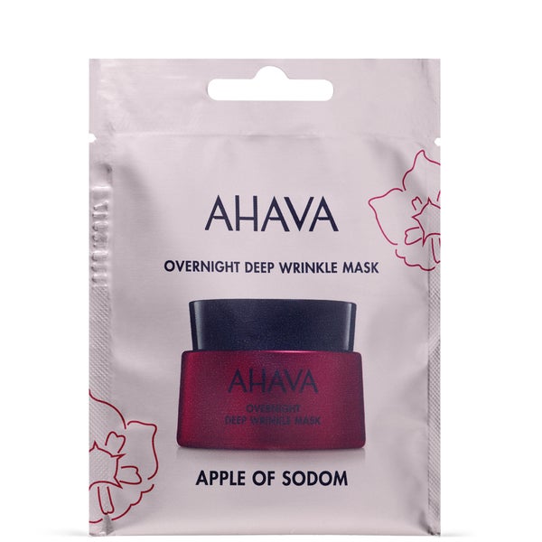 ผลิตภัณฑ์มาส์กลดริ้วรอย AHAVA Single Use Overnight Deep Wrinkle Mask 6 มล.
