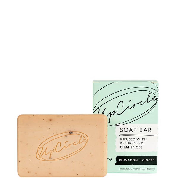 UpCircle Cinnamon and Ginger Chai sapone solido alla cannella e zenzero 100g