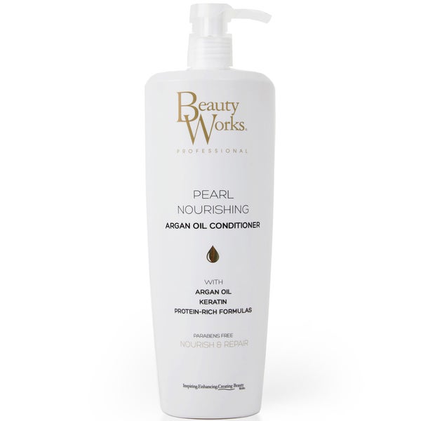 Beauty Works Pearl Nourishing Argan Oil Conditioner 1 Litre