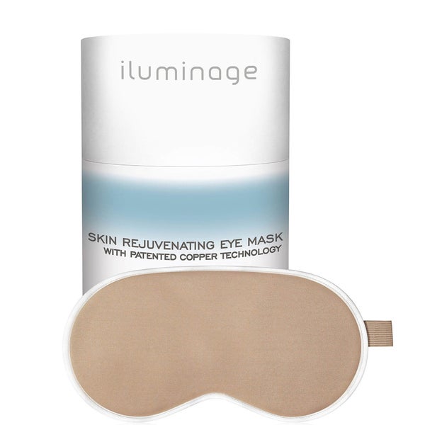 Iluminage Skin Rejuvenating Eye Mask with Anti-Aging Copper Technology – Gold