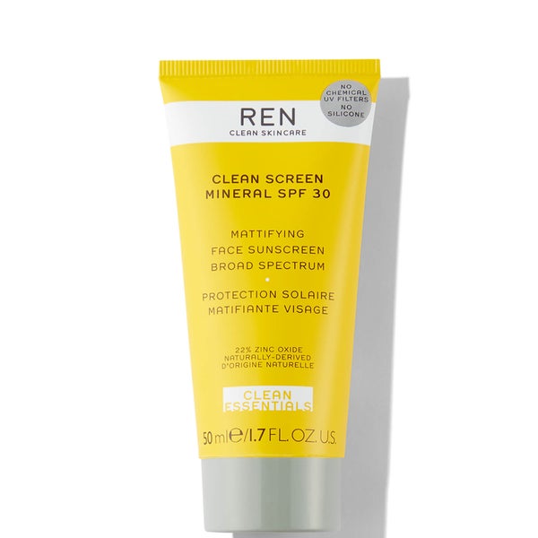 واقي الشمس REN Clean Skincare Clean Screen Mineral بعامل وقاية من الشمس 30 بحجم 50 مل