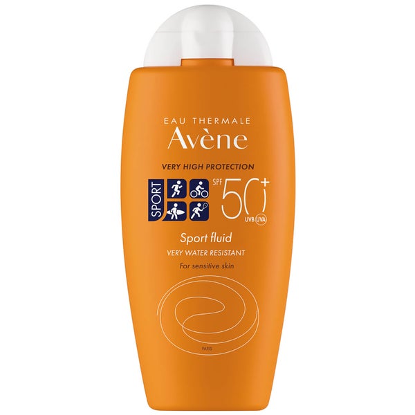 Av?ne Very High Protection Sports Fluid SPF50+ Sun Cream for Sensitive Skin 100 ml