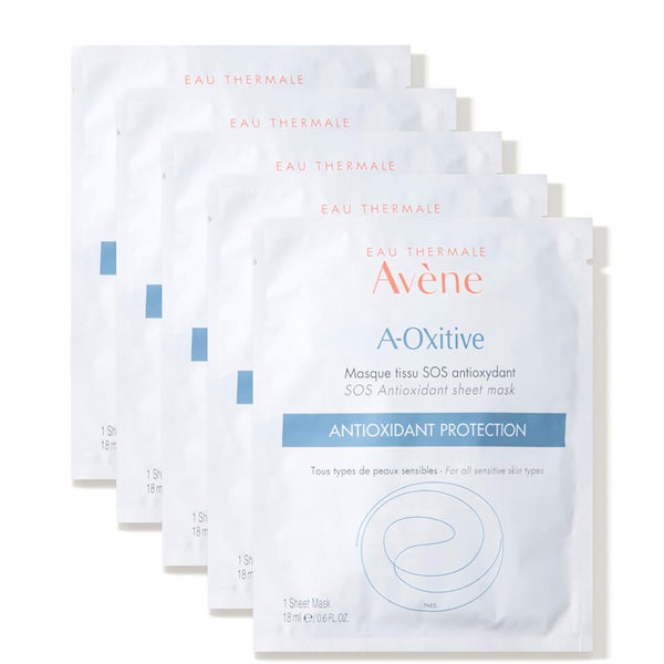 Avene A-Oxitive SOS Antioxidant Sheet Mask (5 piece)
